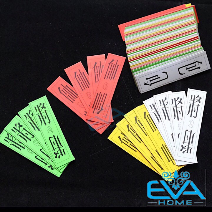 Hộp 2 Bộ Bài Tứ Sắc Chữ To 112 Lá