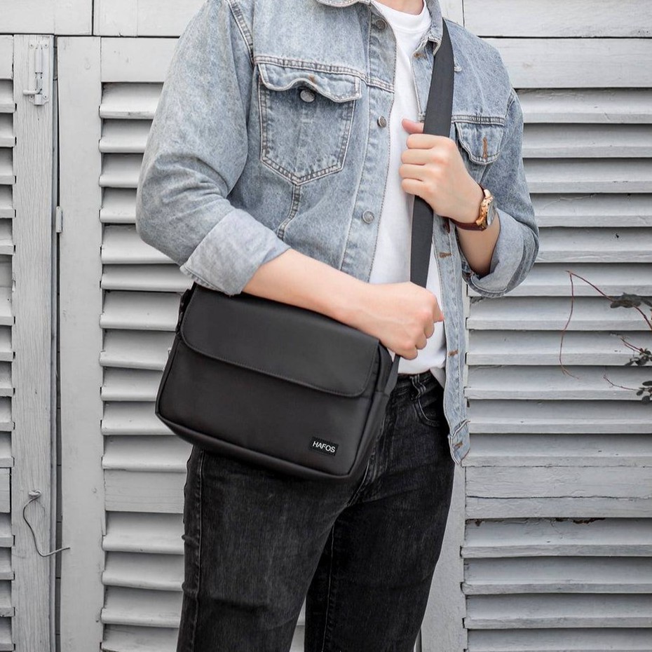 Túi đeo chéo Messenger Bag vải Oxford - CBG SHOP