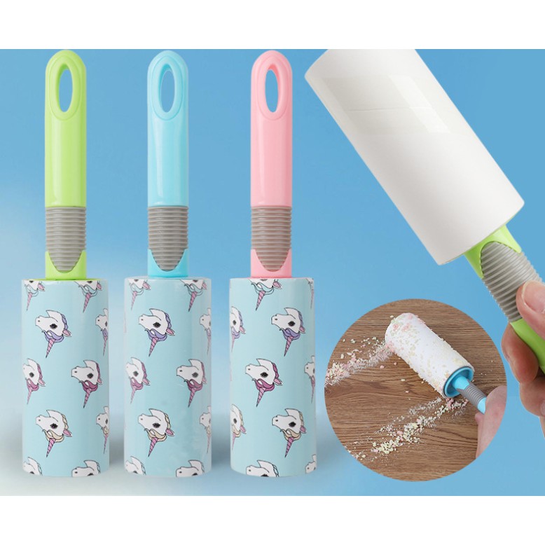 cây lăn siêu dính lấy lông chó mèo, bụi bẩn