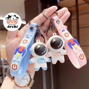 Móc khóa silicon cao cấp du hành vũ trụ