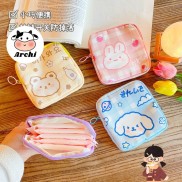 Ví đựng đồ cá nhân ví nữ cầm tay họa tiết so cute