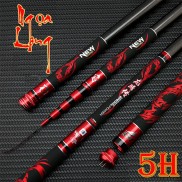 Cần câu đơn câu đài Ngọa Long 5H cao cấp có nhẫn chống trượt CĐ-2
