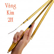 Cần câu tay câu đơn câu đài vàng kim 2H siêu dẻo CĐ-3