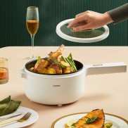  Nồi điện chiên, xào, nấu , nồi lẩu mini đa năng OIDIRE (Chống dính, bảo hành)