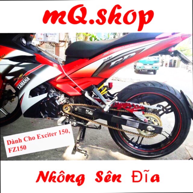 Nhông xích đĩa vàng DID xe Exciter 135 Exciter 150, Nhông sên đĩa xe Exciter 135, Exciter 150, NSD ex