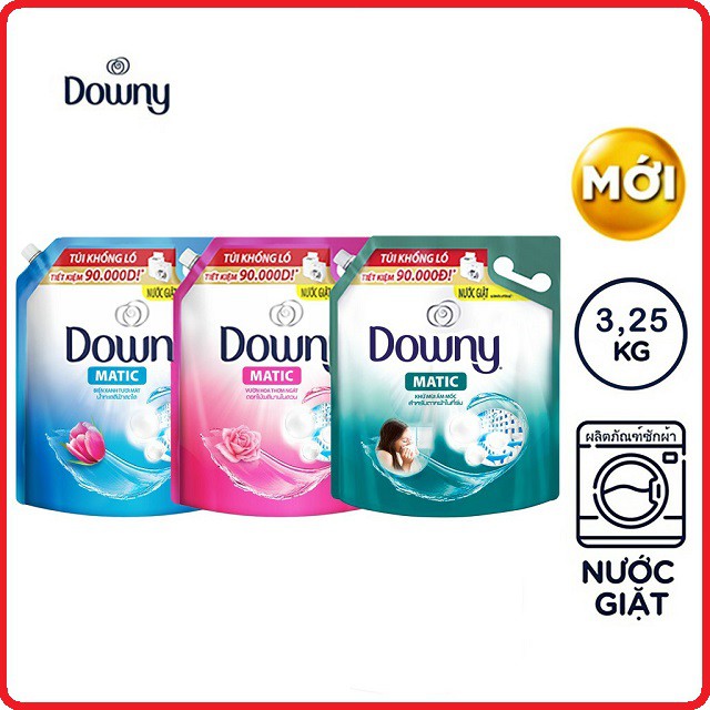 Nước Giặt DOWNY Túi 3.25kg
