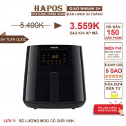 Nồi chiên không dầu Philips giữ trọn vị ngon loại bỏ nhiều chất béo - Bảo Hành 2 Năm Chính Hãng
