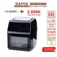 Nồi chiên không dầu Lock&Lock EJF696 (12 Lít) kết hợp nướng chân không hiện đại EJF696BLK