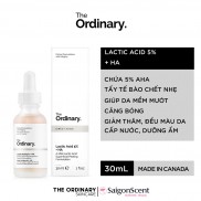 Tinh chất tẩy tế bào chết The Ordinary Lactic Acid 5% + HA ( 30mL )