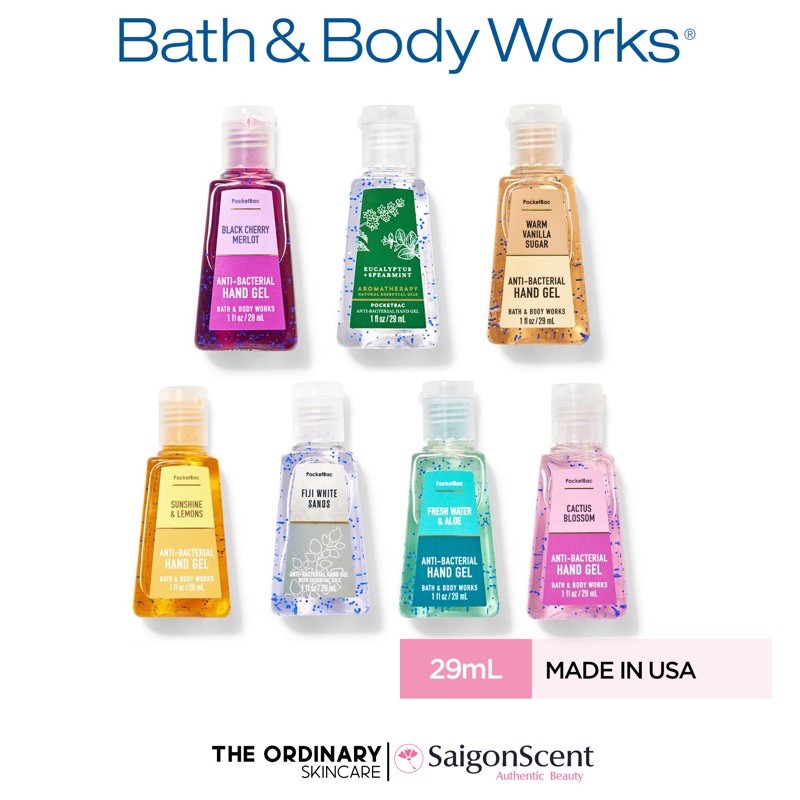 Gel rửa tay Bath & Body Works / 29mL
