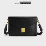 Túi Xách Nữ Đeo Chéo Cao Cấp Hộp Nắp V Sz 23 made HAPAS - TST23200