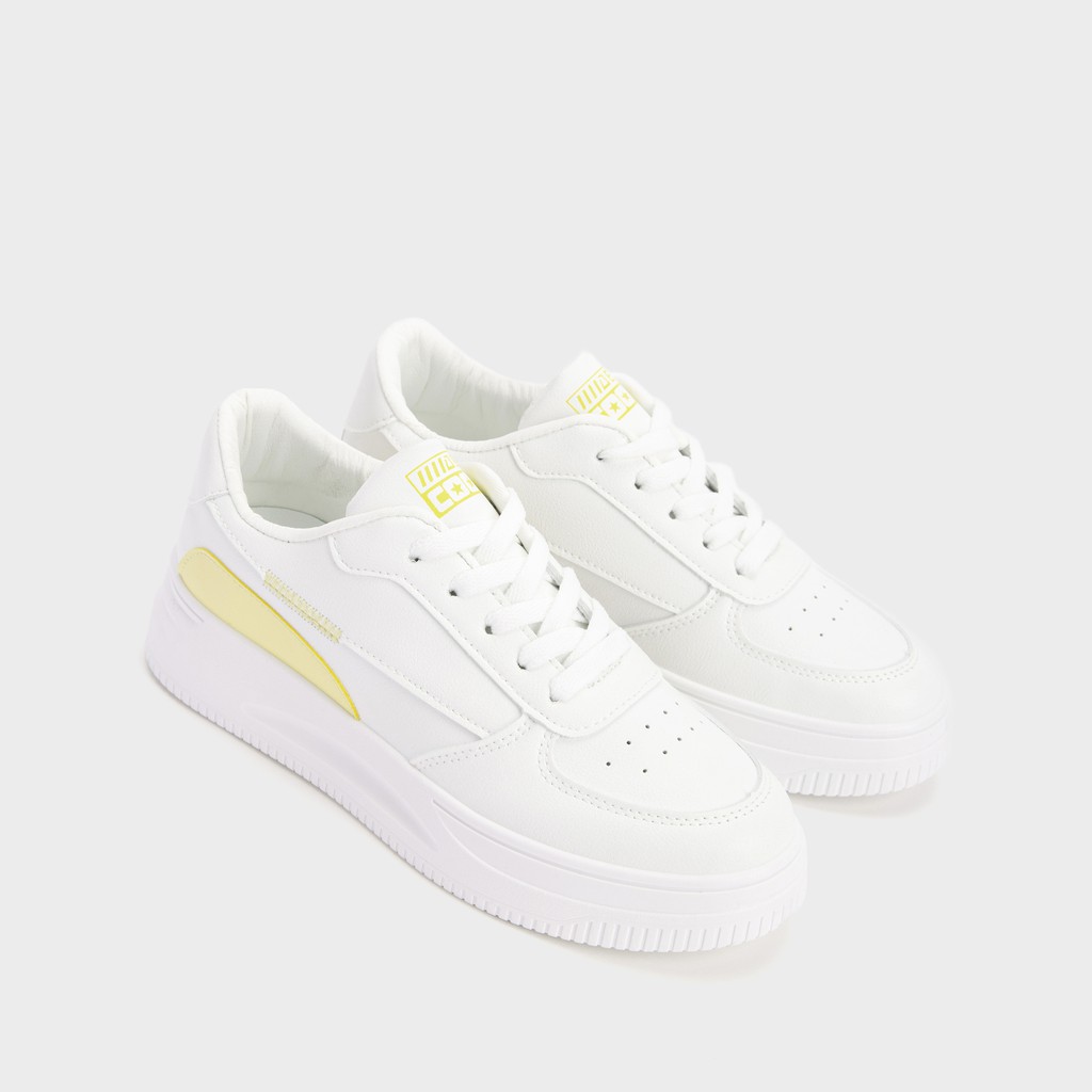 Giày Thể Thao Nữ Nâng Đế Vạch Màu 5Phân - GSK571