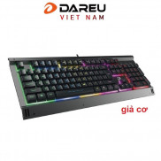 Bàn phím game giả cơ DAREU LK145 - led 7 màu