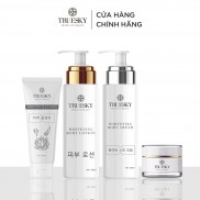 Bộ Truesky VIP08 gồm 1 kem ủ trắng body & 1 kem dưỡng trắng da mặt & 1 sữa rửa mặt trắng da & 1 kem dưỡng trắng body