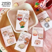 Set 3 huy hiệu cài balo, pin cài áo túi xách Zmin - P034