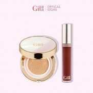 Combo Phấn nước Gilaa Long Wear DD Cushion & Lip Cream