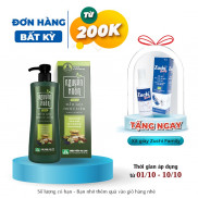 Dầu gội Dược liệu Nguyên Xuân xanh 250ml (Dưỡng tóc, phục hồi hư tổn)