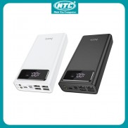 Pin sạc dự phòng Hoco J65A General 40000mAh 3 Inputs, 4 Outputs, đèn pin, màn hình LCD - Nhất Tín Computer