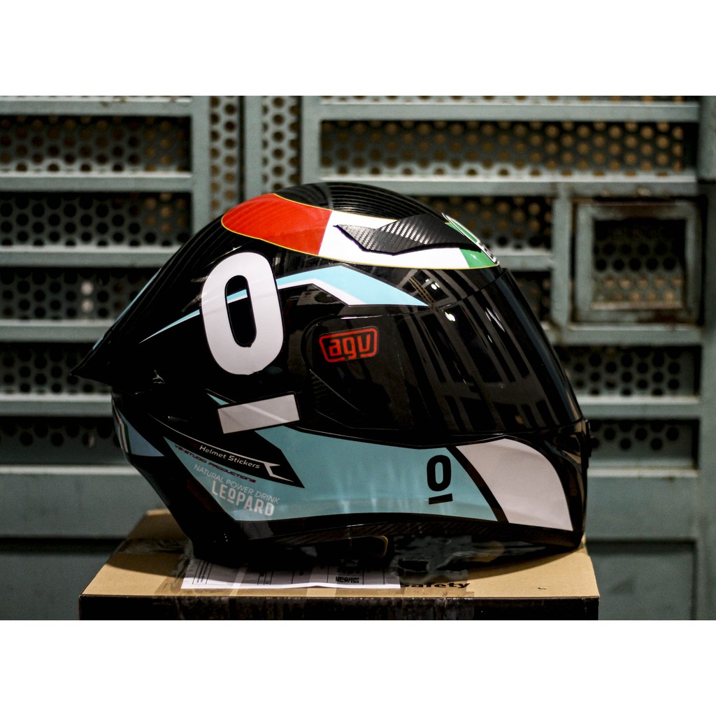 Mũ nón bảo hiểm ROC ROYAL M138B 1 kính sẵn tem LEOPARD bản Limited 2020 + sẵn túi đựng nón