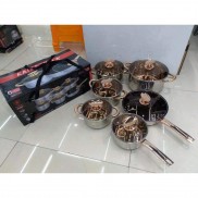 Bộ nồi 6 món KAISA VILLA Cao cấp nhập khẩu từ Đức - Bảo hành 5 năm