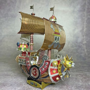 Mô Hình Lắp Ghép 3D Kim Loại tàu Thousand Sunny băng hải tặc mũ rơm Luffy phim One Piece - Chưa Lắp