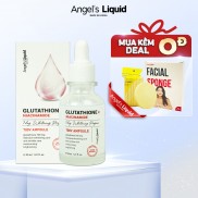 Huyết thanh truyền trắng xoá mờ thâm nám Angel Liquid Glutathione Plus Niacinamide 700 V-ampoule 30ml