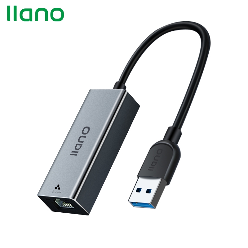 Đầu Chuyển Đổi Llano Từ Cổng Usb 3.0 2.0 Sang Rj45 LAN 100/1000Mbps