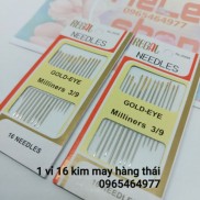 1 vỉ 16 kim may tay ( kim khâu tay ) hàng thái