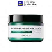 Kem Dưỡng Giảm Mụn Some By Mi AHA-BHA-PHA 30 Days Miracle Cream 60g