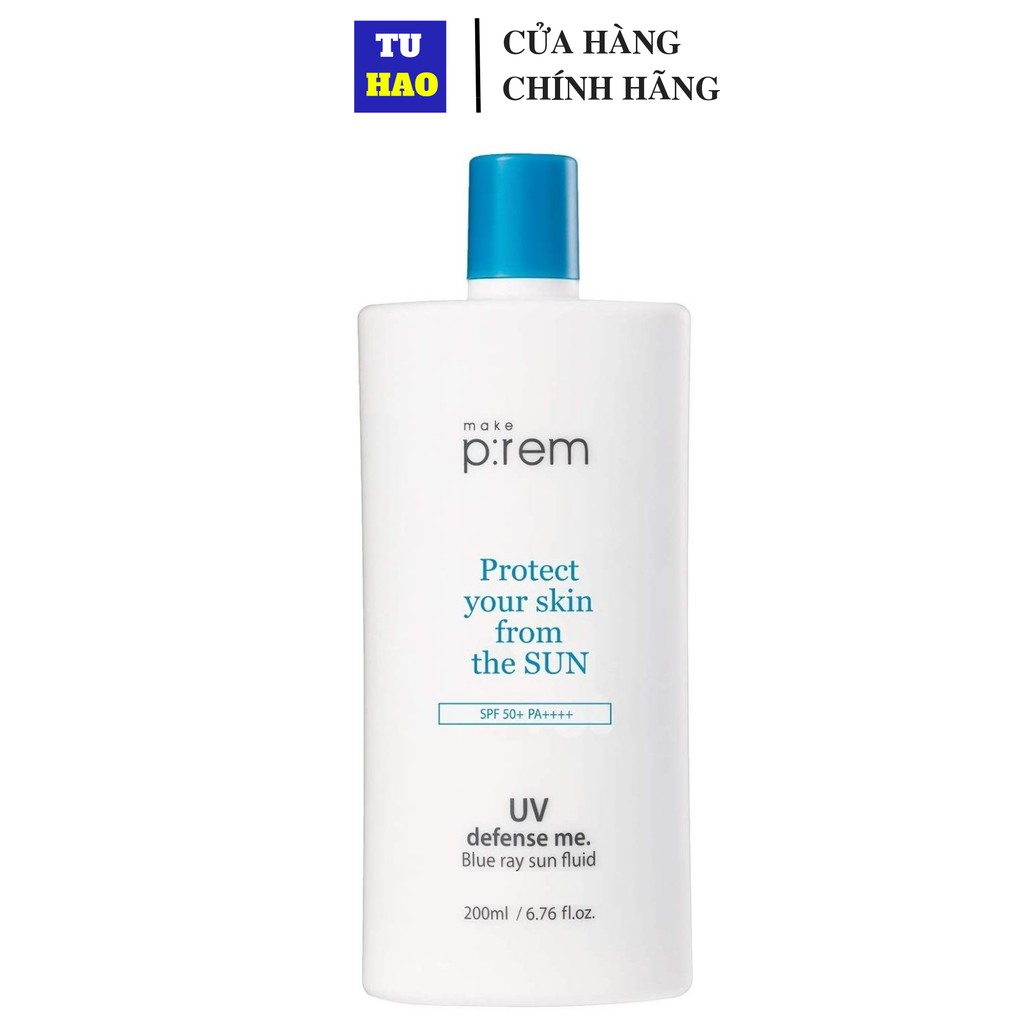 Sữa Chống Nắng Vật Lý Make P:rem UV Defense Me. Make Prem Sun Fluid SPF 50+ PA++++ 55ml