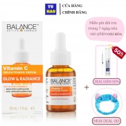 Serum Trắng Da, Mờ Thâm Balance Active Formula Vitamin C Brightening 30ml