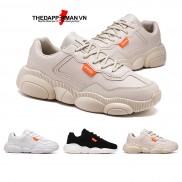 Giày nam thể thao sneaker THEDAPPERMAN XXD001 chất liệu da, đế cao su nhiệt dẻo, êm chân, chống trơn trượt, màu kem