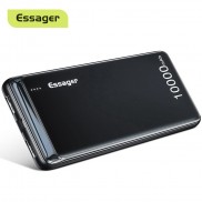 Sạc dự phòng Essager 20000mAh PD 20W Power Ban dung lượng LED  tích hợp cáp