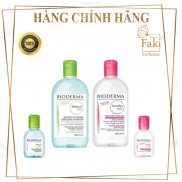 Tẩy trang Bi.o.der.ma 100m, 500ml cho da dầu và da nhạy cảm.