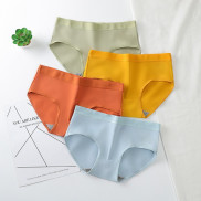  Quần Lót Cotton Không Đường May Chống Vi Khuẩn Thoáng Khí Thời Trang Cho Nữ