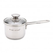Nồi nấu cháo, quánh quấy bột fivestar 16cm inox cao cấp dùng trên cả bếp từ