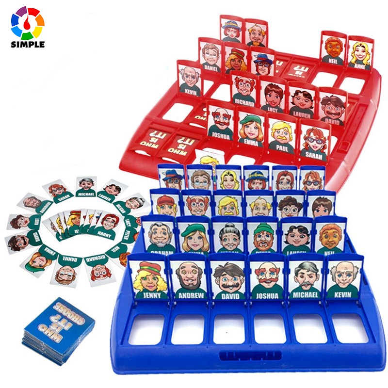 Who Is It Classic Board Game Bộ đồ chơi Board Game thú vị cho bé và gia đình