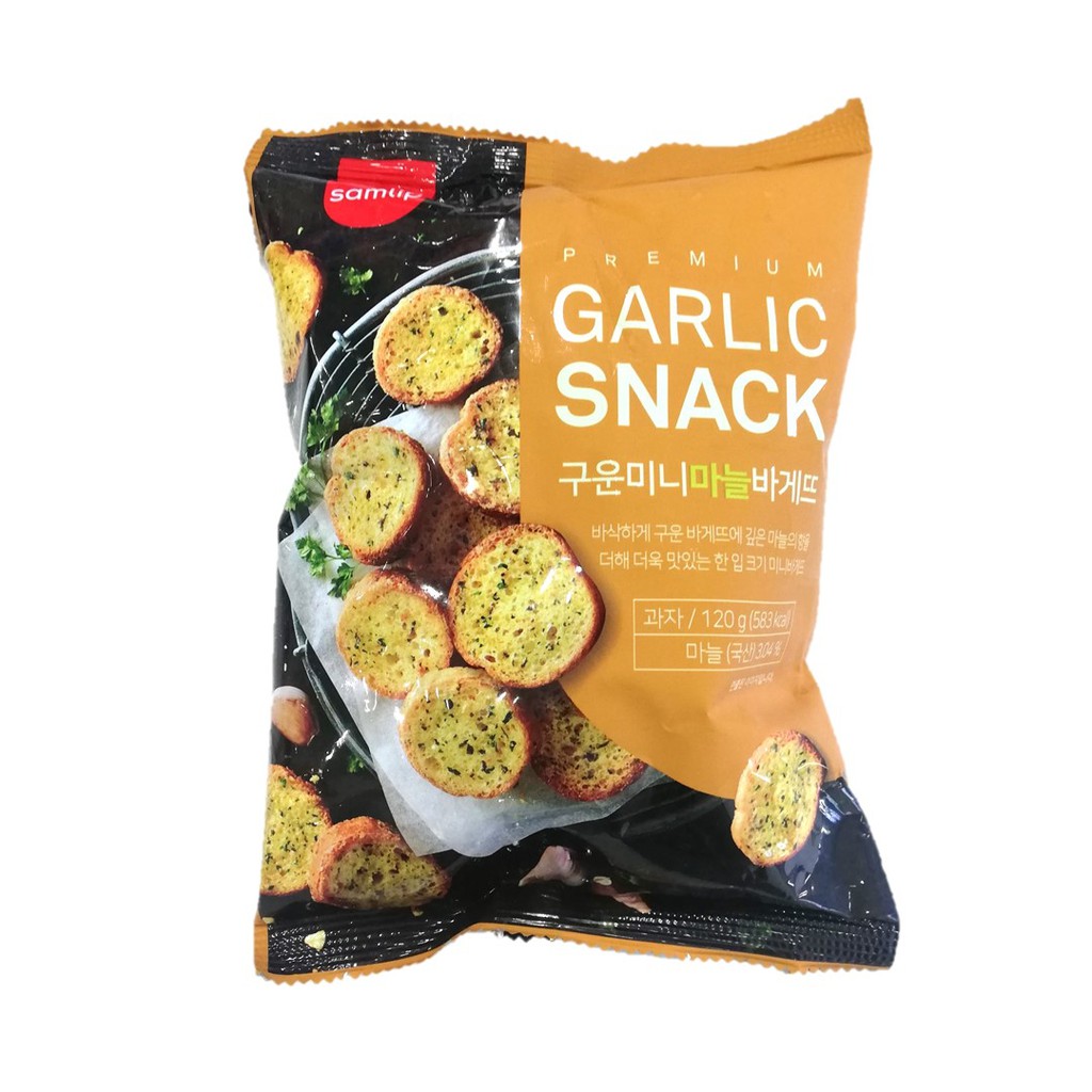 Snack bánh mì bơ tỏi Samlip Hàn Quốc