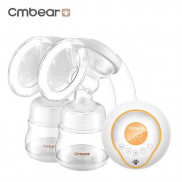 Máy hút sữa điện đôi Cmbear 9 tốc độ - BH 12 tháng chính hãng- Tặng 10 túi trữ sữa Babu