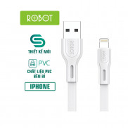 Cáp Sạc Lightning/Micro/Type-C ROBOT RDM100s/ RDC100s/ RDL100s - Chiều Dài 1M - Chất Liệu PVC Chống Rối