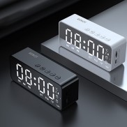 Loa Bluetooth 5.0 ROBOT RB150 Màn Hình LED Kiêm Đồng Hồ Báo Thức - Hỗ Trợ Nghe FM, Thẻ Nhớ