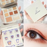 (Giảm giá sốc)Bộ Trang Điểm Dikalu Trà Sữa Bubble Time Gồm Phấn Mắt + Phấn Má + Hilight