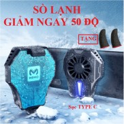 Quạt tản nhiệt gaming cho điện thoại, tản nhiệt sò lạnh siêu mát DL01 - Nâng cấp sạc TYPE C
