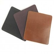 Lót chuột Bụi Leather-da bò 2 lớp, khâu viền 4 cạnh P104-Phát màu ngẫu nhiên