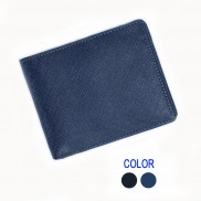 Ví da bò nam Bụi Leather V126 da Saffiano cao cấp