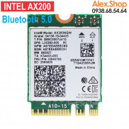 Card AX200/201 Wifi 6 3000M Bluetooth 5.0 Khe Cắm m2 Thích Hơp cho PC Laptop Adapter gắn Card WiFi