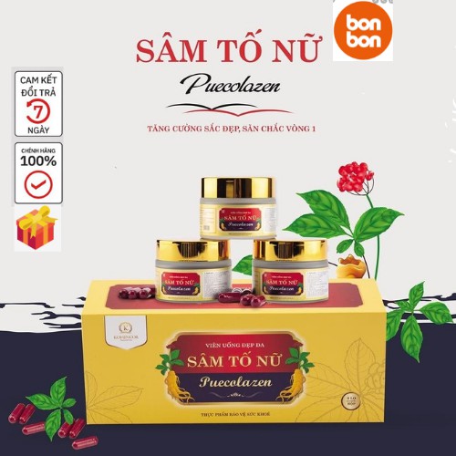  Sâm tố nữ PUECOLAZEN chính hãng 100% giá tốt