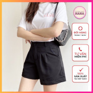  Quần short nữ ống rộng gập gấu siêu xinh