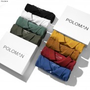 Áo thun POLO nam cổ bẻ BASIC vải cá sấu Cotton trẻ trung 6 màu - POLOMAN
