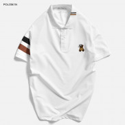 Áo thun Polo nam cổ bẻ TEDI vải cá sấu Cotton xuất xịn, chuẩn form,sang trọng-lịch lãm P61 - POLOMAN